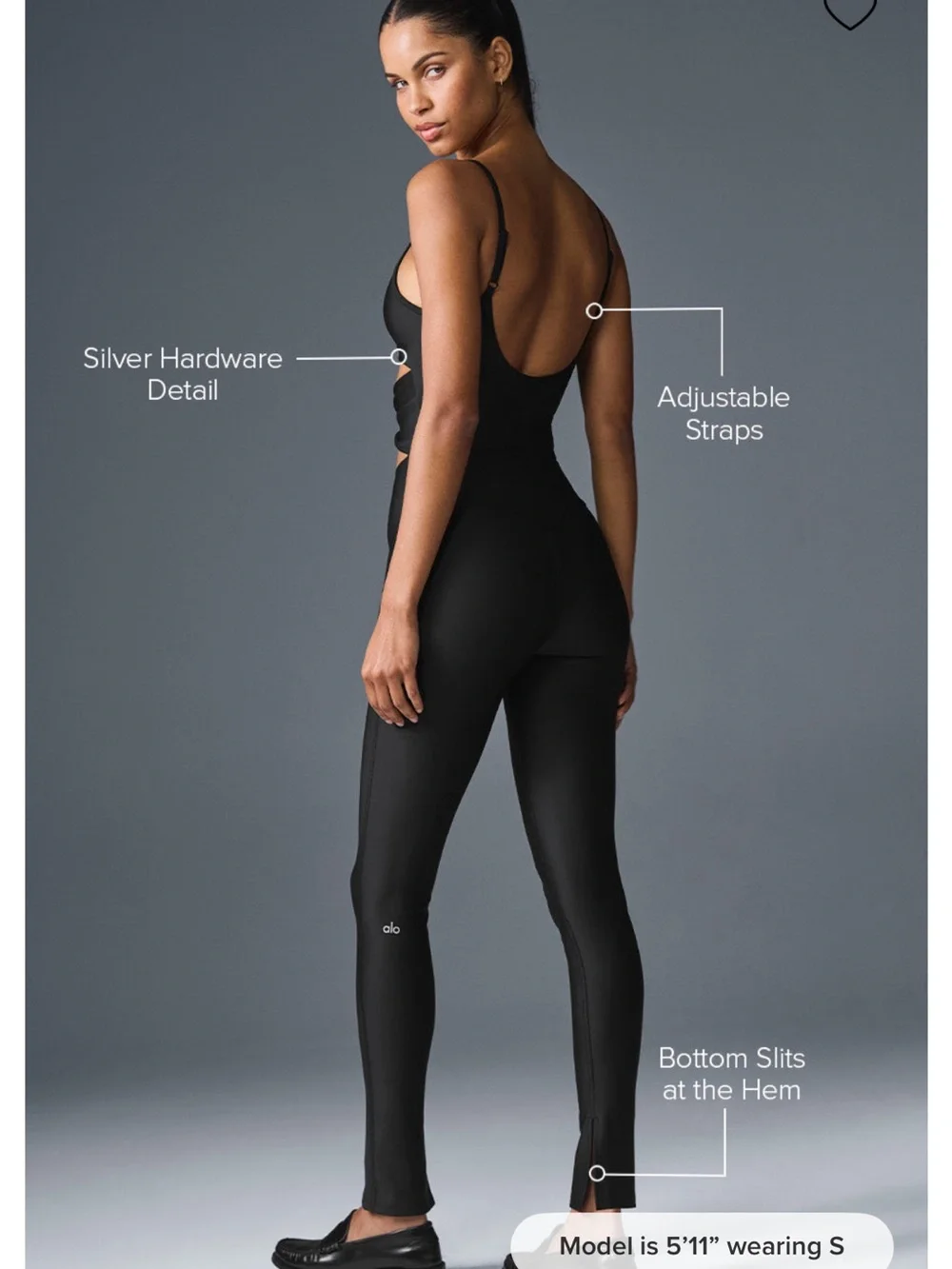 Alo Yoga Airlift A-List Onesie NWOT